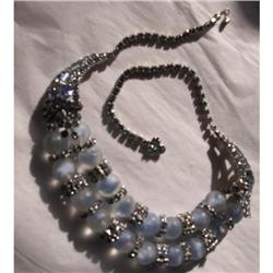 14-16" Rhinestone and Frosted Glass #1494730