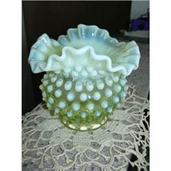 A Vaseline Rose Bowl by Fenton... #1494731