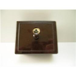 Bakelite Vintage Bridge Box with Trump Marker #1494735