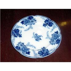 600-14 Four Flow Blue Plates #1494842