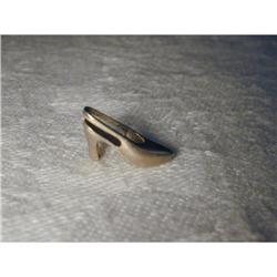 Estate 14K WG White Gold Ladies Shoe Charm #1494952