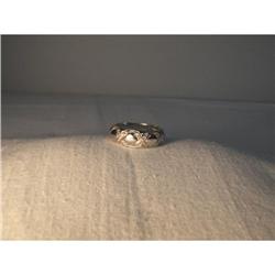 Stunning 18K Hidalgo WG Gold X's Diamond Band #1495035