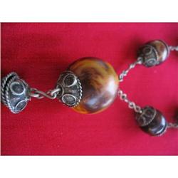 Baklite Tigers Eye Boho Necklace. #1495087