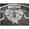 25th anniversary silver overlay platter #1495099