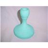Light Blue Fenton satin candleholder #1495262