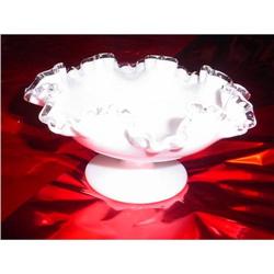 Fenton silver crest low-footed compote #1495275