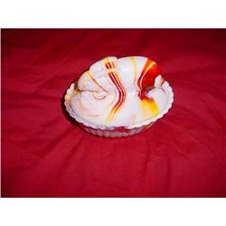 Westmoreland covered rabbit slag dish #1495289