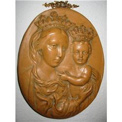 Italian Pottery in Terracota color religious #1495306