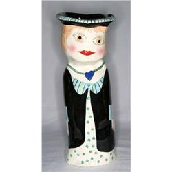 Estate Susan Paley Vase Collectable Candle #1495372