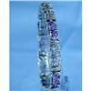 Amethyst Sterling Silver Bracelet Antique Style#1495384