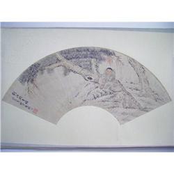 fine Chinese Fan Painting #1495486