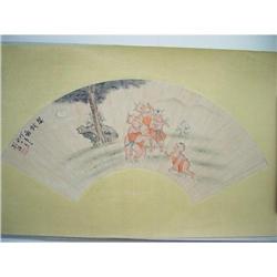 fine Chinese Fan Painting #1495488