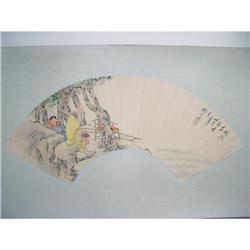 fine Chinese Fan Painting #1495489