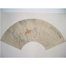 fine Chinese Fan Painting #1495490