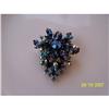 Image 1 : GOREOUS UNSIGNED RHINESTONE BROOCH W/AB STONES #1495528