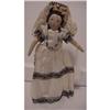 Doll cloth Painted Face Material Hair 1940s #1495594