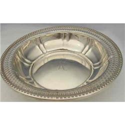 Bowl Sterling Watson &Co c1935 Pierced #1495659