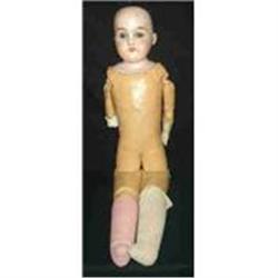 Bisque headed doll Leather body #1495671