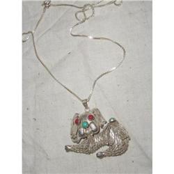 Silver Pekingese Pendant #1495723