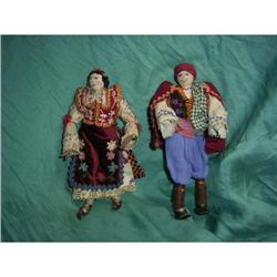 2  Vintage Yugoslavian dolls #1495725