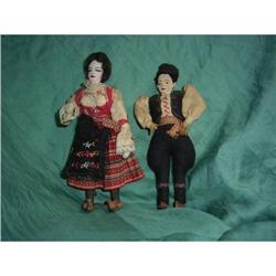 2  Vintage Yugoslavian dolls #1495726