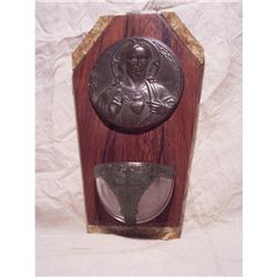 Vintage  Holy Water Font #1495760