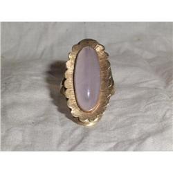 14 ct. Gold Ring with Rose Quartz #1495766
