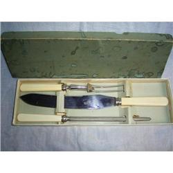 Vintage Sheffield  Carving Set #1495782