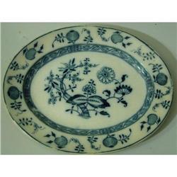 SMALL STAFFORDSHIRE PLATTER  - BLUE ONION #1495849
