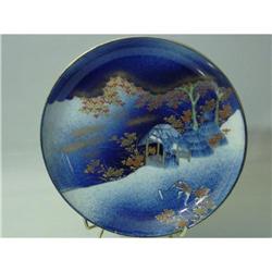 IMARI PLATE   "MT. FUJI" #1495851