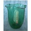 Crackle Glass Wide Mouth Vase #1495864