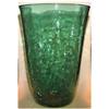 Image 1 : Emerald Green Colored Blenko Fluted Vase #1495866