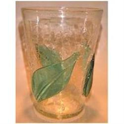 Crackle Glass Leaf Beaker #1495868