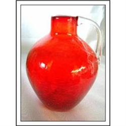 Crackle Glass Large Jug #1495876