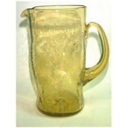 Crackle Glass Pitcher #1495899