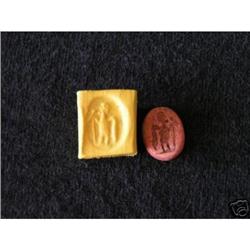 "Canaanite Red Stone Seal" circa 1,200B.C. to #1495911