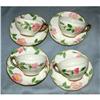  DesertRose Franciscan Earthenware Cups Saucers#1495934