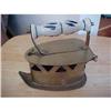 Image 1 : Flat Iron Brass to be filled with charcoal #1496166