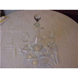 Decanter (cocktail set) 7 Pc. 14"  to top of  #1496280