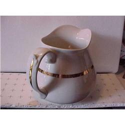 Pitcher,cide china, signed K.T & K6 V China No.#1496305