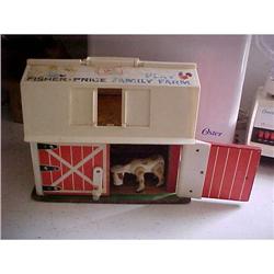 Fisher Price Play Family Farm,;2 doors #1496310
