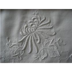 LOVELY PR of VINTAGE MADEIRA PILLOWCASES#1496334