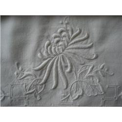 LOVELY PR of VINTAGE MADEIRA PILLOWCASES#1496335