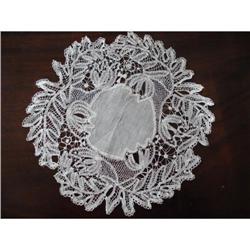 VICTORIAN WHISPER FINE LACE DOILY FRAME IT! #1496338