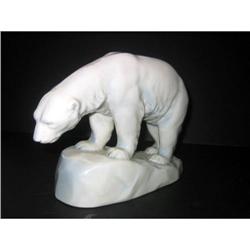 White bear Art Deco France an Anker signed #1496350