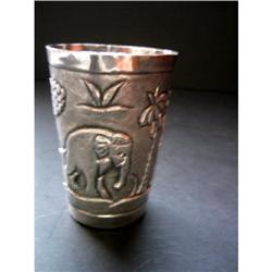 Sterling Tumble with an Elephant South Africa #1496359