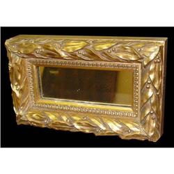 Flower Foliate Picture Frame Mirror Giltwood #1496377