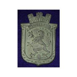 Heidelberg Castle Royal Lion Crest Standard #1496384
