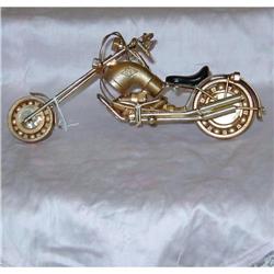 Toy Motorcycle-Pipes, screws, nuts #1496390