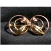 Image 1 : ESTATE GOLD FILLED C.T. BOW-TIE BROOCH #1496446